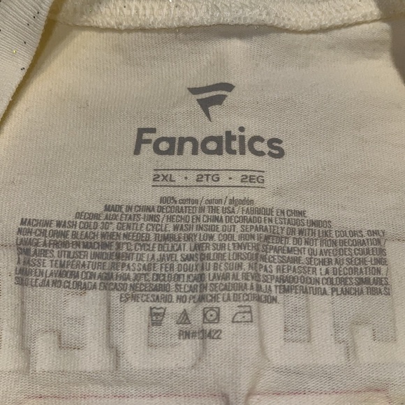 Texas Rangers 2023 World Series Champions Sparkle Long Sleeve T-Shirt |Cream|NEW - Picture 8 of 8